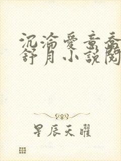 沉沦爱意乔姨孟舒月小说阅读