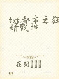 txt都市之狂婿战神封面