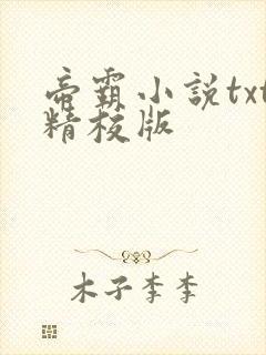 帝霸小说txt精校版封面