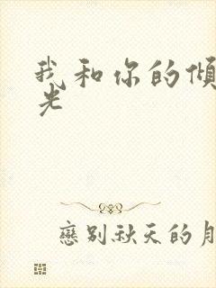 我和你的倾城时光