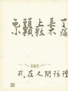 龟头上长了一圈小颗粒不痛不痒