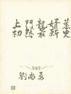 上门龙婿叶辰萧初然最新更新免费阅封面