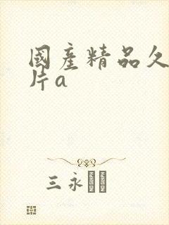 国产精品久久毛片a