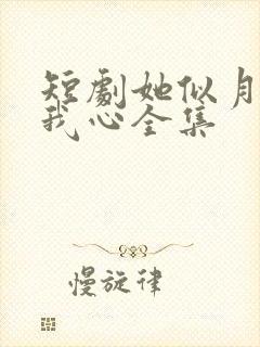 短剧她似月光落我心全集封面