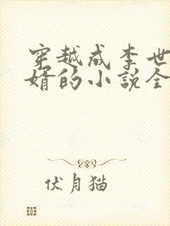 穿越成李世民女婿的小说全本