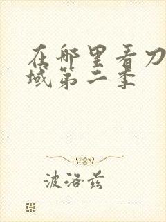 在哪里看刀剑神域第二季