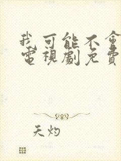 我可能不会爱你电视剧免费观看全集