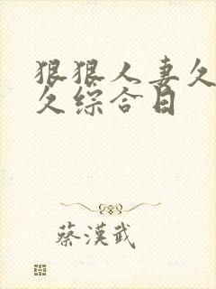 狠狠人妻久久久久综合日