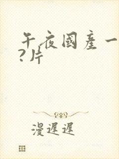 午夜国产一级??片封面