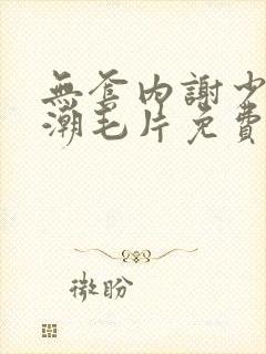 无套内谢少妇高潮毛片免费