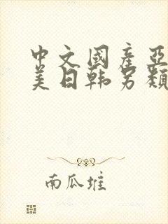 中文国产亚洲欧美日韩另类精品