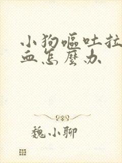 小狗呕吐拉稀带血怎么办