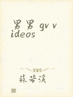 男男 gv videos