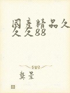 国产精品久久久久久88