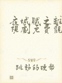 夜城赋之离生电视剧免费观看全集封面