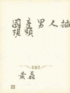 国产男人插女人视频封面