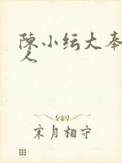 陈小纭大奉打更人封面