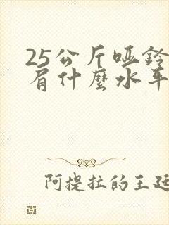 25公斤哑铃推肩什么水平封面