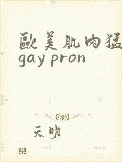 欧美肌肉猛男艹gay pron封面