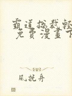 霸道总裁轻轻爱 免费漫画下拉画