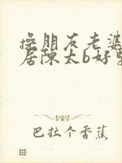 操朋友老婆 邻居陈太b好紧封面