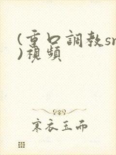 (重口调教sm)视频