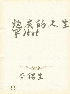 炮灰的人生(快穿)txt封面