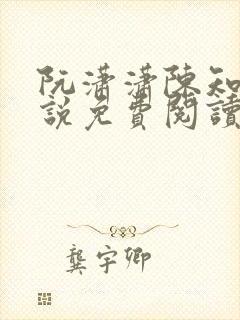 阮潇潇陈知许小说免费阅读全文