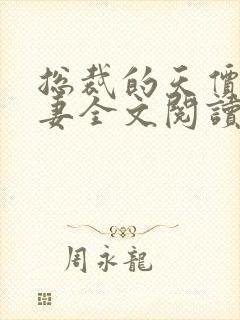 总裁的天价小娇妻全文阅读