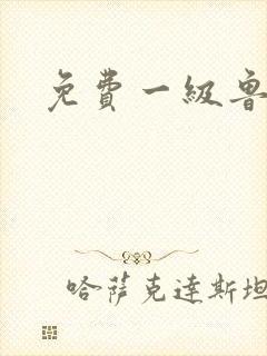 免费一级鲁丝片