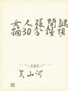 女人张开腿男人捅30分钟视频