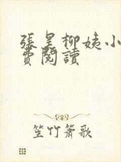 张昊柳姨小说免费阅读