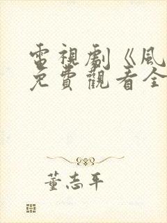 电视剧《风筝》免费观看全集高清