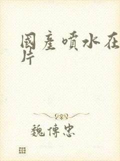 国产喷水在线看片