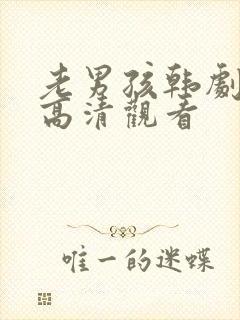 老男孩韩剧免费高清观看封面