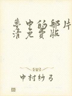 梦中的那片海高清免费版封面