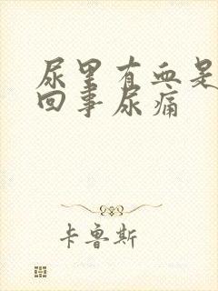 尿里有血是怎么回事尿痛