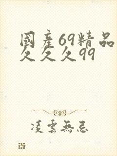 国产69精品久久久久99