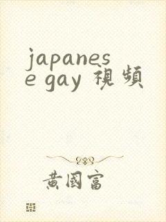 japanese gay 视频