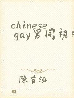 chinese gay男同视频网站