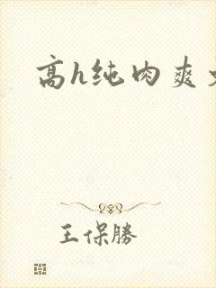 高h纯肉爽文