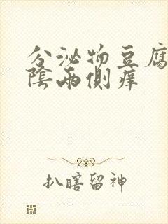 分泌物豆腐渣外阴两侧痒