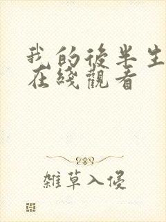 我的后半生全集在线观看