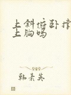 上斜俯卧撑是练上胸吗