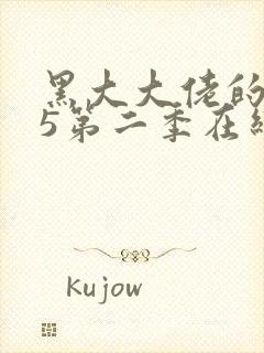 黑大大佬的365第二季在线免费观看