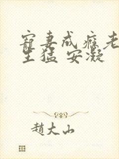 宠妻成瘾老公太生猛 安凝