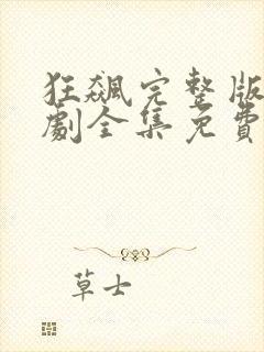 狂飙完整版电视剧全集免费播放封面