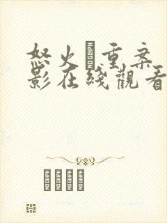 怒火·重案 电影在线观看