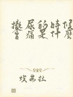 撒尿的时候尿道会痛是什么原因