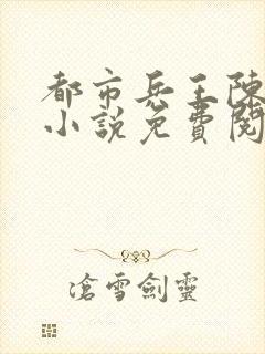 都市兵王陈八荒小说免费阅读